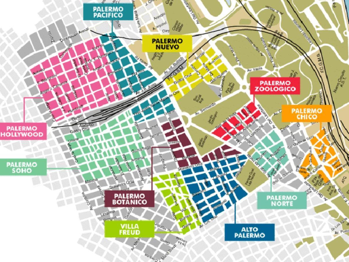 Exclusivo Estudio A Metros De La Rural Y La Embajada Буенос-Айрес Екстер'єр фото